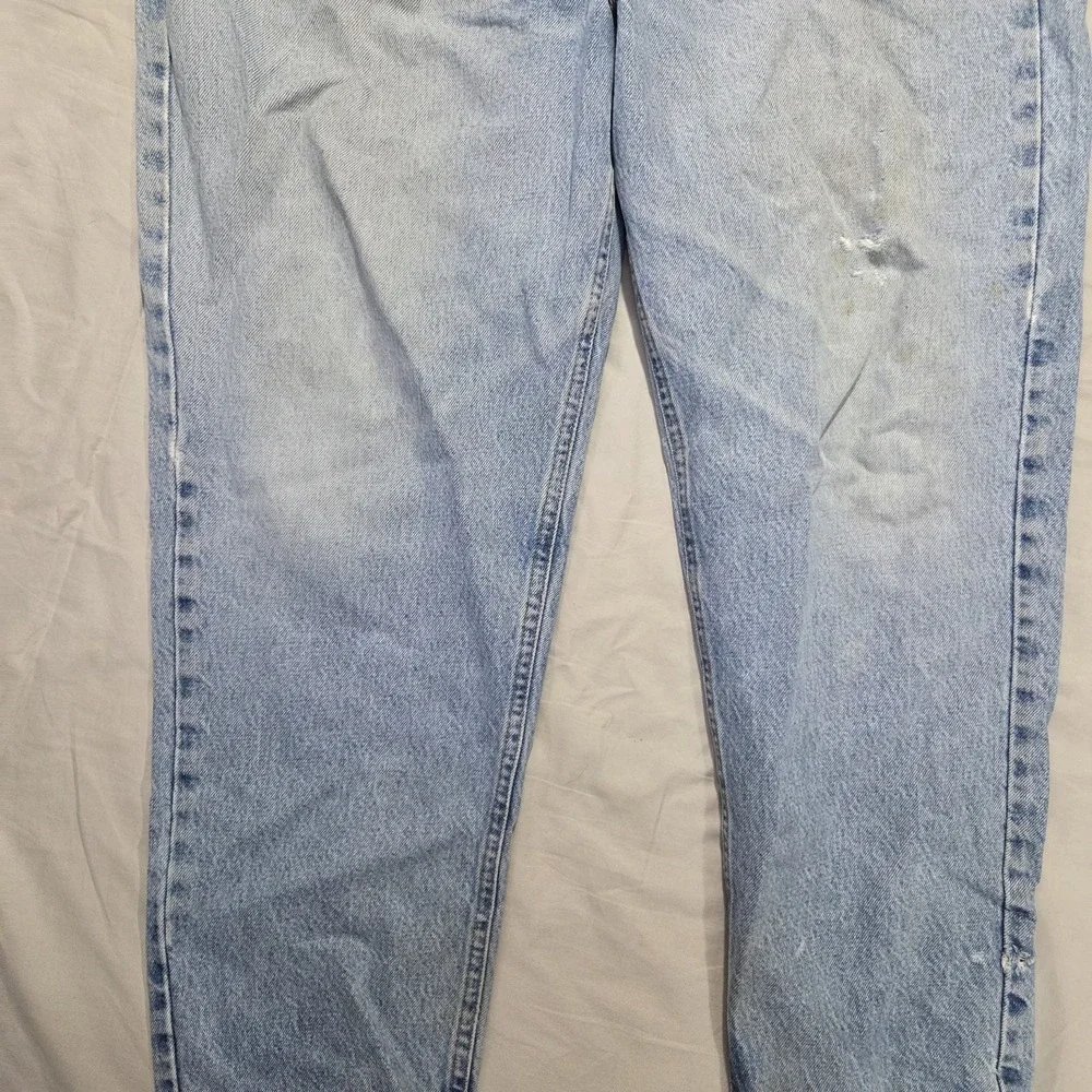Carhartt B18STW Mens Jeans 42x30 (Fits 40x29) Straight Leg Workwear Denim Pants